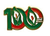 100th Anniversary Lily Badge